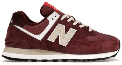 Produktbild von New Balance 574 Suede Maroon Grey - EU 37.5