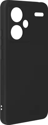 Image de Avizar, étui semi-rigide en silicone pour téléphone portable Xiaomi Redmi Note 13 Pro Plus 5G, noir