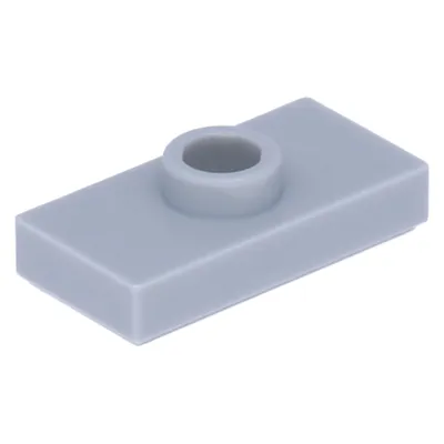 Zdjęcie produktu dla 250x Płytka zworkowa LEGO 1x2, jasnoszara