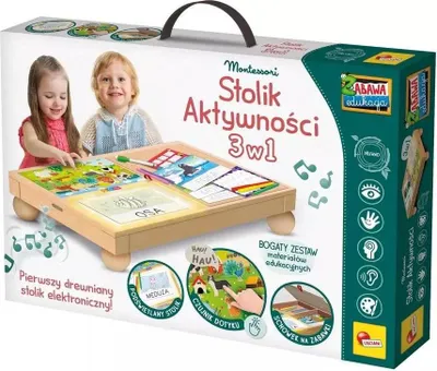 Produktbild von Montessori-Aktivitäts-Schreibtisch 3in1
