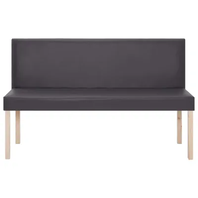 Produktbild von "SALE 2026"Sitzbänke - Grau Sitzbank 139,5cm Grau Kunstleder Stabli Möbel7155145