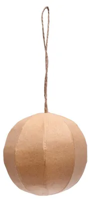 Immagine prodotto di Colorations - Ornamenti a sfera in cartapesta, 6 pezzi.