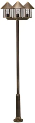 Productafbeelding van Staande lamp met 3 lampen Toit brons-bruin