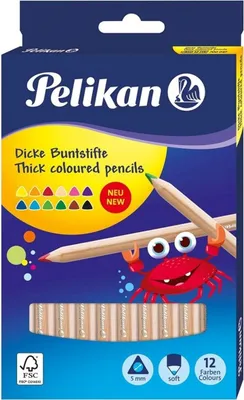 Produktbild von Farbstift 5mm VE=10x12 Stück farbig sortiert