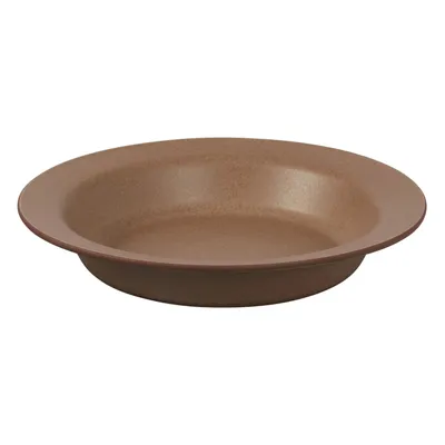 Produktbild von Jamie Oliver Rustic Italian Pastateller, Teller für Pasta, Tiefer Teller, Geschirr, Steingut, Kaffeebraun, Ø 25 cm, 556918