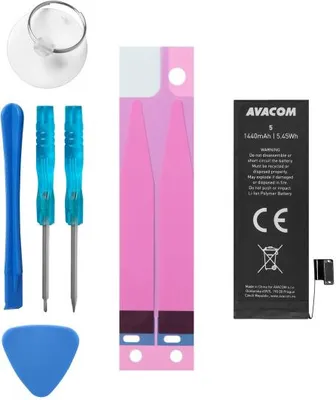 Obrázok produktu pre Batéria pre Apple iPhone 5, Li-Ion 3,8 V 1440 mAh (náhradná 616-0613)