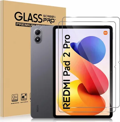 Produktbild von 2X Schutzglas für Xiaomi Redmi Pad 2 Pro 12.1" Display Panzerfolie Full Screen 9H