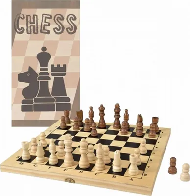 Produktbild von Egmont Toys Schachspiel aus Holz 29x29x3 cm