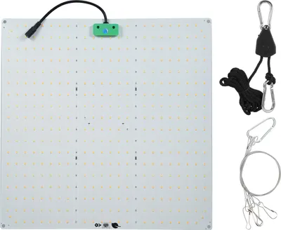 Image de lampe LED pour plantes 150W à intensité variable - spectre complet, Quantum Board Grow Light avec interrupteur Veg/Bloom, pour plantes d'intérieur & serre