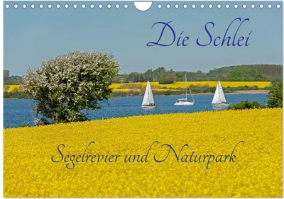 Produktbild von Die Schlei - Segelrevier und Naturpark (Wandkalender 2026 DIN A4 quer), CALVENDO Monatskalender