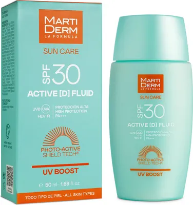 Produktbild von MartiDerm Sun Care SPF30 ActiveD Fluid, Gesichtsfluid mit Sonnenschutz 50ml
