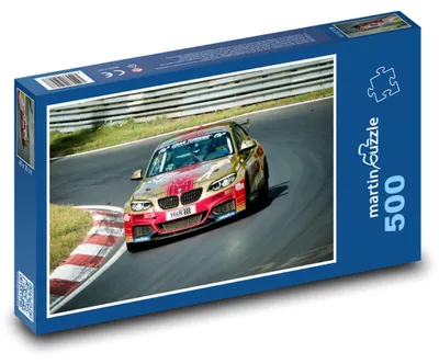 Obrázek produktu pro Puzzle 500 Závodní auto na okruhu - martinpuzzle