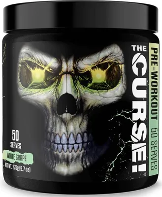Produktbild von JNX Sports The Curse! (50 serv) White Grape - Pre-Workout - Pre-Workout Booster