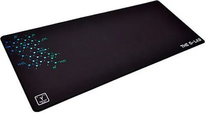 Zdjęcie produktu dla The G-Lab Pad Yttrium, Czarny, Wzór, Pianka, Poliester, Podkładka antypoślizgowa, Podkładka dla graczy