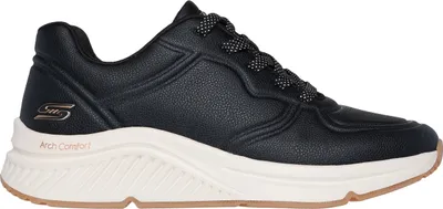 Produktbild von Skechers Bobs Arch Comfort B Sweet A Bind Black Knit/ White Größe EU 41