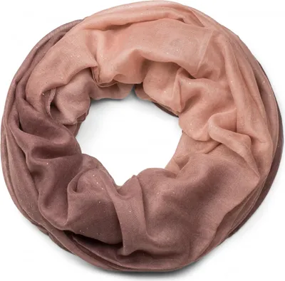 Produktbild von styleBREAKER Damen Loop Schlauchschal mit mehrfarbigem Farbverlauf und Glitzer, Glitzerschal, Pailletten, Schal, Tuch 01017033
