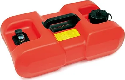 Produktbild von Tragbarer 11,4-Liter-Kraftstofftank von Scepter, nur 17 cm hoch