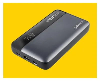 Produktbild von Intenso 7350050, 20000 mAh, Lithium-Ion (Li-Ion), Power Delivery, 100 W, Schwarz, Grau