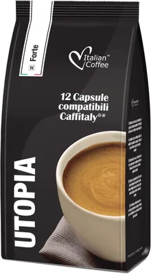 Obrázok produktu pre Utopia Forte kapsule pre kávovar Tchibo Cafissimo - 12 kusov