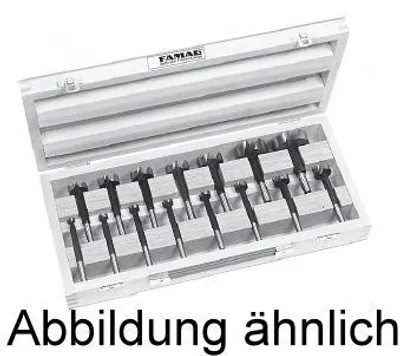 Produktbild von Famag Kunstbohrer-Satz WS 15-teilig im Holzkoffer