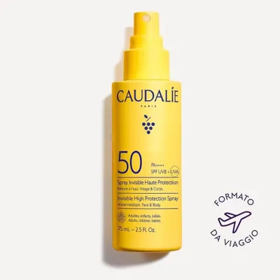 Image de Caudalie Vinosun, spray invisible haute protection SPF50
