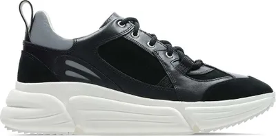 Obrázok produktu pre CLARKS Dámske kožené poltopánky TriComet Lace black 35,5