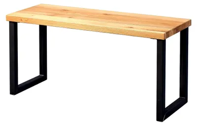 Produktbild von Sitzbank, Holz, wildeiche, 80 x 30 x 40 cm