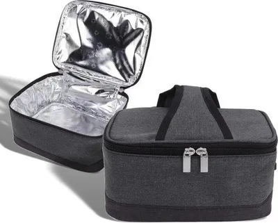 Image de Sac isotherme électrique pour boîte à lunch avec chauffe-plat USB