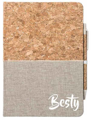 Produktbild von Huuraa Notizbuch A5 Besty Bestie 80 Blatt inkl. Kugelschreiber Tagebuch Geschenkidee