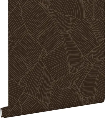 Immagine prodotto di ESTAhome carta da parati foglie marrone 50 x 900 cm
