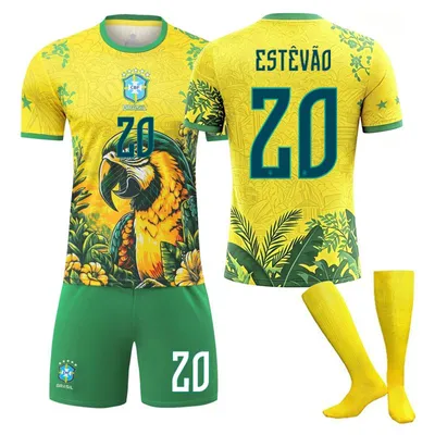 Produktbild von #20 ESTEVAO Brazil Special Edition 2026 World Cup football jersey for Kids and Adults SIZE:22