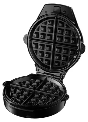 Productafbeelding van Taartmaker - 3 in 1 - Wafelijzer en donutvorm - 900 W - Zwart