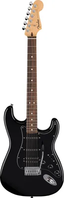 Immagine prodotto di Chitarra elettrica Fender Standard Stratocaster HSS LRL Nero