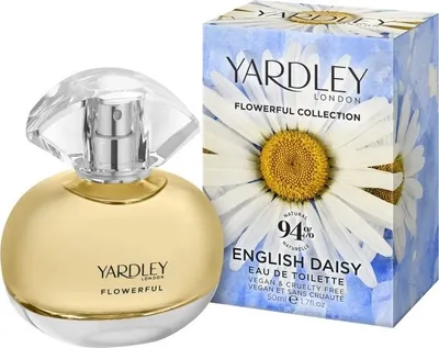Produktbild von Yardley Flowerful Collection English Daisy Eau de Toilette für Damen 50 ml