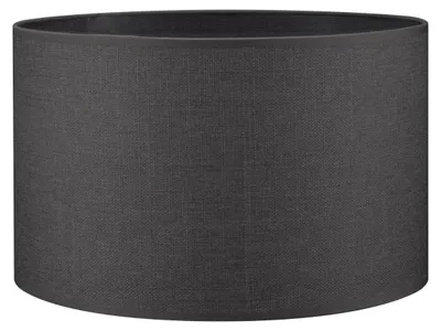 Produktbild von Home Sweet Home Lampenschirm Canvas anthrazit - B:35xT:35xH:21cm