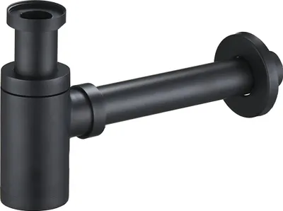 Image de Siphon de lavabo noir (79950-70)