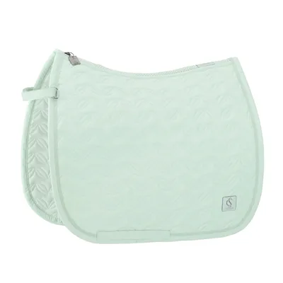 Produktbild von Eskadron Classic Sports Schabracke " SPARKLE FLORAL " Form - Dressur Farbe - powder green