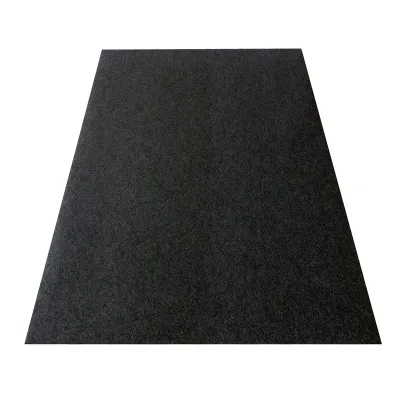Produktbild von Rechteckige Garagenbodenmatte für unter das Auto, dunkelgrauer Garagenbodenteppich, Ölauslaufmatte für Motorräder, saugfähige Ölgaragenparkmatte, rutschfeste und wasserdichte Rückseite, extragroße Garagenmatte