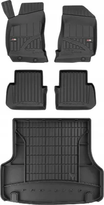 Immagine prodotto di SET di tappetini in gomma 3D Saab 9-5 Station wagon 2005-2009