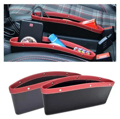Produktbild von Autositz Gap Aufbewahrungsbox Organizer Rot 2er Set 24x28x10,5cm