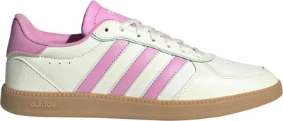 Produktbild von Adidas Breaknet Sleek Classic Indoor Sneaker Sportschuhe weiß/pink JH6879, Schuhgröße:40 EU