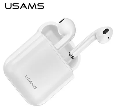 Imagen del producto de Auriculares Bluetooth 5.0 TWS Lu Series, inalámbricos, color blanco/white, modelo BHULU01 (US-LU001)