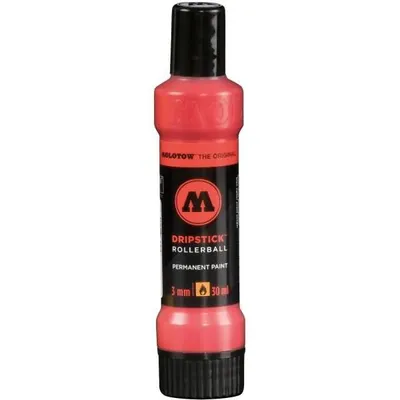 Produktbild von Molotow Dripstick Rollerball PP 3mm 30ml, verkehrsrot, Squeeze Bottle