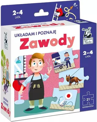 Produktbild von Puzzle 21 elementów. Układam i poznaję. Zawody