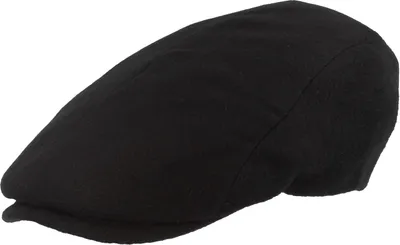 Fiebig Schiebermütze 100% Kaschmir Flatcap in blau