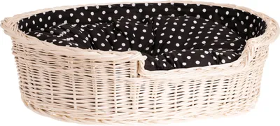 Produktbild von Hundekorb aus Weide oval 60X43 H16 CM