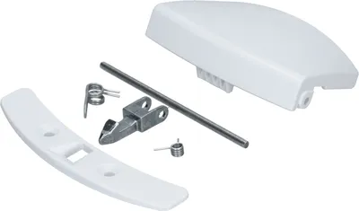 Produktbild von AEG Electrolux Türgriff, Griff, Handgriff mit Schließnase für Waschmaschine - Nr.: 405508700, 4055087003