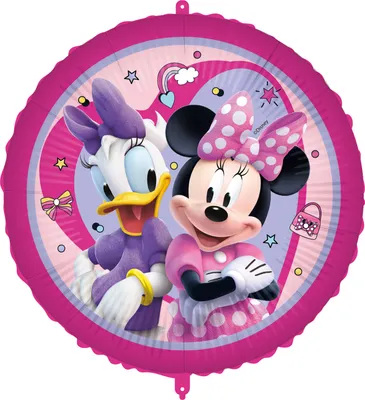 Immagine prodotto di Pallone in foil "Minnie Mouse" con peso, rosa, 46 cm