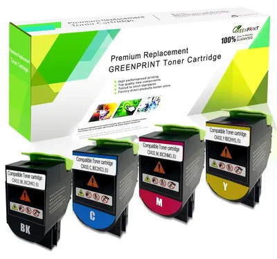 Obrázek produktu pro Kompatibilní tonerové kazety pro tiskárny Lexmark, 4 kusy