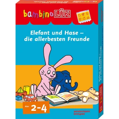 Produktbild von bambinoLÜK-Set. Elefant und Hase - die allerbesten Freunde